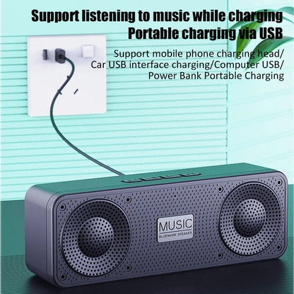S18 Wireless Creative Bluetooth Smart Speaker Mobile Phone Audio Computer Subwoofer Outdoor Convenient Radio - RELUX.STORE