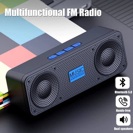 S18 Wireless Creative Bluetooth Smart Speaker Mobile Phone Audio Computer Subwoofer Outdoor Convenient Radio - RELUX.STORE