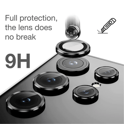 Senior Camera Tempered Glass Lens Protector For Samsung Galaxy S25 Plus S25 S24 Ultra Maximum Protection Lens Film - RELUX.STORE