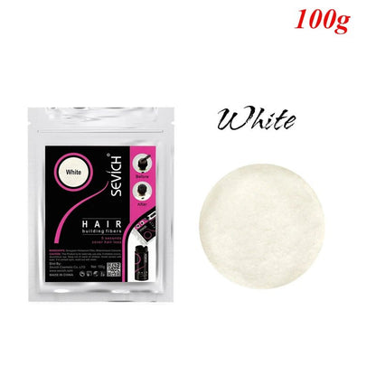 Sevich 100g 10 Color Keratin Hair Loss Building Fiber Hair Growth Fiber Refill Hair Loss Concealer Blender 50g Hair Care Product - RELUX.STORE