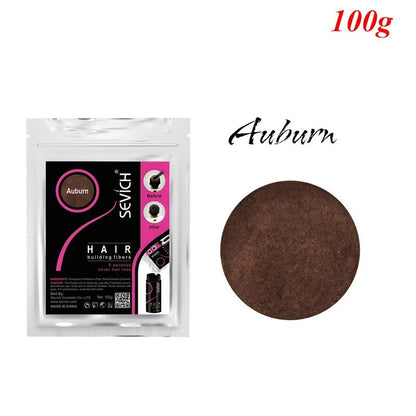 Sevich 100g 10 Color Keratin Hair Loss Building Fiber Hair Growth Fiber Refill Hair Loss Concealer Blender 50g Hair Care Product - RELUX.STORE