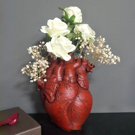 Shape Flower Vase Nordic Style Flower Pot Art Vases Sculpture Desktop Plant Pot For Home Decor Ornament Gifts - RELUX.STORE