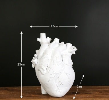 Shape Flower Vase Nordic Style Flower Pot Art Vases Sculpture Desktop Plant Pot For Home Decor Ornament Gifts - RELUX.STORE