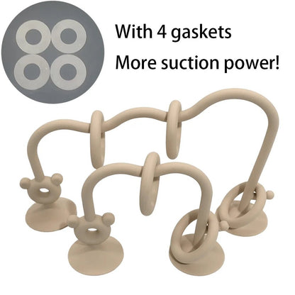 “Silicone Bead Wrapped Baby Puzzle Toy – Early Education Tabletop Toy for Toddlers, Fun Learning Game for Children” - RELUX.STORE