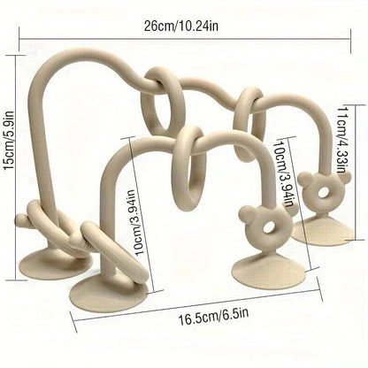 “Silicone Bead Wrapped Baby Puzzle Toy – Early Education Tabletop Toy for Toddlers, Fun Learning Game for Children” - RELUX.STORE