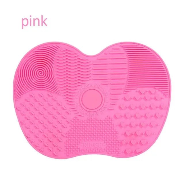 Silicone Brush Cleaner Cosmetic Make Up Washing Brush Gel Cleaning Mat Foundation Makeup Brush Cleaner Pad Scrubbe Board - RELUX.STORE