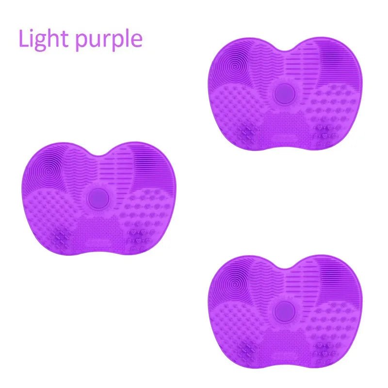 Silicone Brush Cleaner Cosmetic Make Up Washing Brush Gel Cleaning Mat Foundation Makeup Brush Cleaner Pad Scrubbe Board - RELUX.STORE
