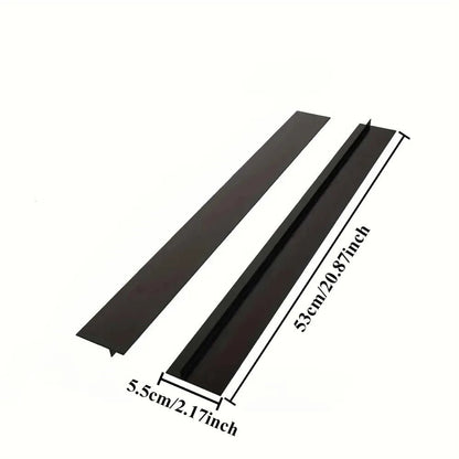 Silicone Gap Strip, Kitchen Gas Stove Sealing Strip, Kitchen Anti - Oil Anti - Stain Strip, Silicone Seal Insert Strip - RELUX.STORE