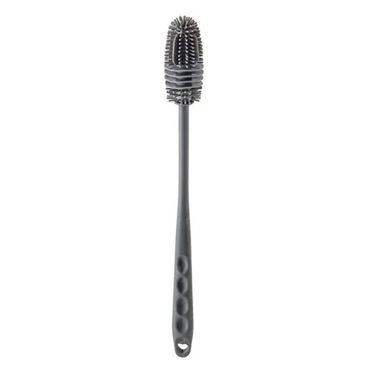 Silicone Milk Bottle Brush Cup Scrubber Glass Cleaner Kitchen Cleaning Tool Long Handle Drink Bottle Glass Cup Cleaning Brush - RELUX.STORE