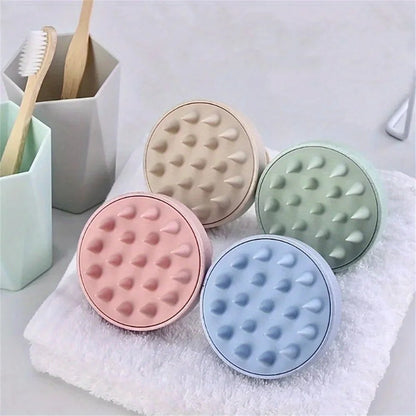 "Silicone Shampoo Brush & Scalp Massager – Hair Washing Comb & Body Massage Brush for Shower, Salon, and Hair Care" - RELUX.STORE