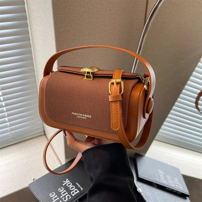Simple Fashion Mini Square Women Crossbody Bags 2024 Luxury Designer Purses And Handbags Box Shape Pure Color Shoulder Satchels - RELUX.STORE