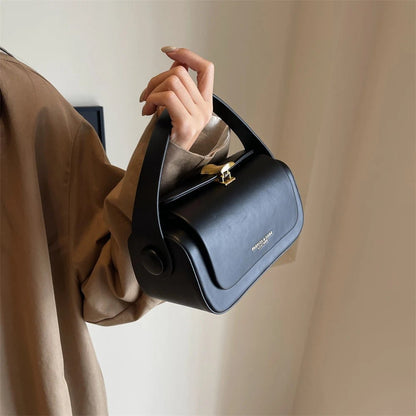 Simple Fashion Mini Square Women Crossbody Bags 2024 Luxury Designer Purses And Handbags Box Shape Pure Color Shoulder Satchels - RELUX.STORE