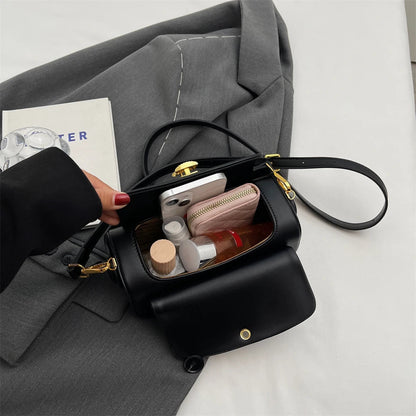 Simple Fashion Mini Square Women Crossbody Bags 2024 Luxury Designer Purses And Handbags Box Shape Pure Color Shoulder Satchels - RELUX.STORE