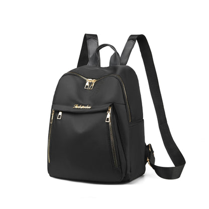 Simple PU Leather Backpack – Large Capacity Travel & School Bag for Women | Harajuku Style, Unisex Student Backpack, High Street Fashion - RELUX.STORE