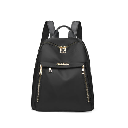 Simple PU Leather Backpack – Large Capacity Travel & School Bag for Women | Harajuku Style, Unisex Student Backpack, High Street Fashion - RELUX.STORE