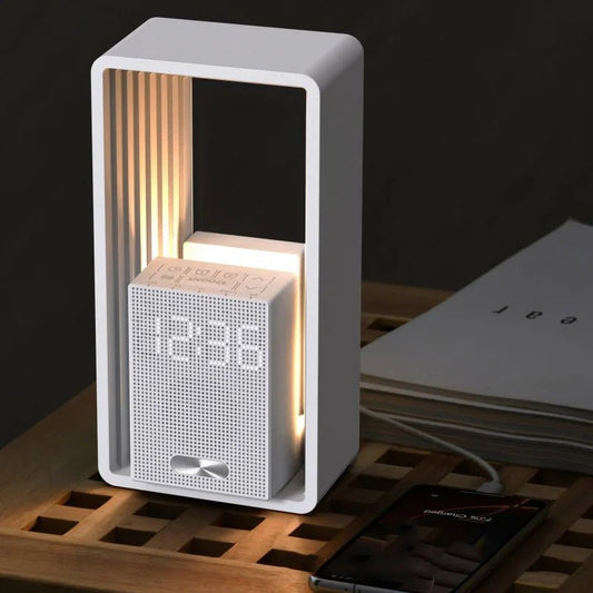 💡 "Simulated Sunrise Wake - Up Alarm Clock – White Noise Sleep Sound System with Night Light & Bedside Lamp for Bedroom" - RELUX.STORE