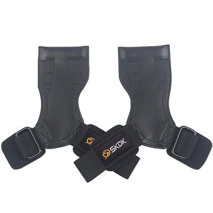 "SKDK Weight Lifting Grip Pads – Crossfit & Bodybuilding Palm Protectors, Squat Gloves for Gym & Fitness Training | PVC Hand Protection by Relux.Store" - RELUX.STORE