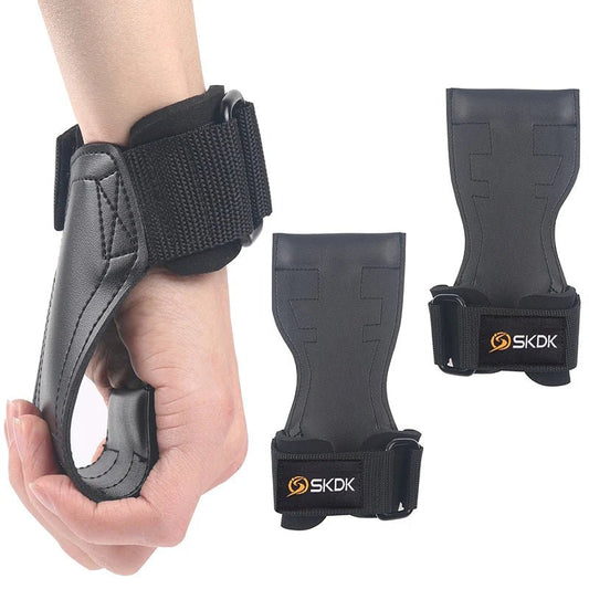 "SKDK Weight Lifting Grip Pads – Crossfit & Bodybuilding Palm Protectors, Squat Gloves for Gym & Fitness Training | PVC Hand Protection by Relux.Store" - RELUX.STORE