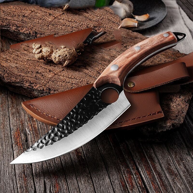 "Slaughter & Butcher Small Scimitar Knife – Meat Cutting, Boning, Skinning, and Pig Processing Tool" - RELUX.STORE