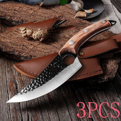"Slaughter & Butcher Small Scimitar Knife – Meat Cutting, Boning, Skinning, and Pig Processing Tool" - RELUX.STORE