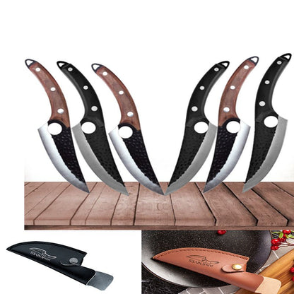 "Slaughter & Butcher Small Scimitar Knife – Meat Cutting, Boning, Skinning, and Pig Processing Tool" - RELUX.STORE