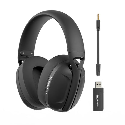 SMAILWOLF L80 Bluetooth Wireless & Wired Gaming Headset – Lightweight Laptop & Home Headphones with Mic - RELUX.STORE