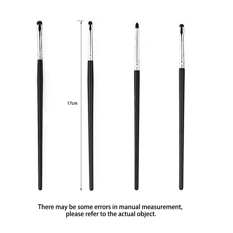 Small Angle Precise Detail Eyeshadow Brush Soft Horse Hair Eyelid Highlighter Lying Silkworm Makeup Brushes Eyes Make Up Tools - RELUX.STORE