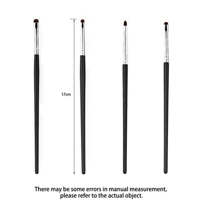 Small Angle Precise Detail Eyeshadow Brush Soft Horse Hair Eyelid Highlighter Lying Silkworm Makeup Brushes Eyes Make Up Tools - RELUX.STORE