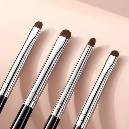 Small Angle Precise Detail Eyeshadow Brush Soft Horse Hair Eyelid Highlighter Lying Silkworm Makeup Brushes Eyes Make Up Tools - RELUX.STORE