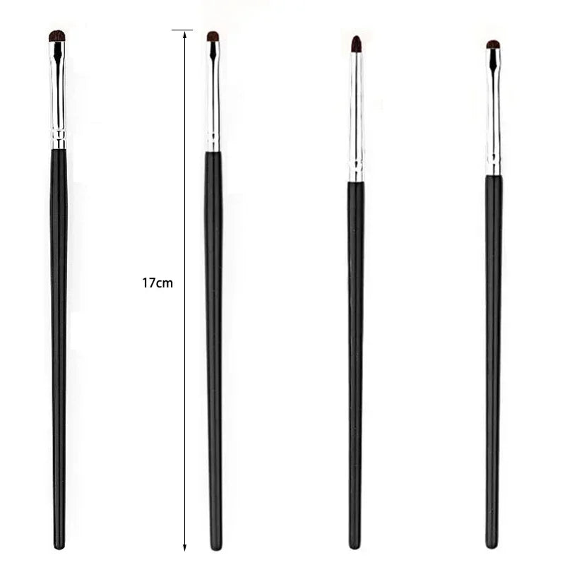 Small Angle Precise Detail Eyeshadow Brush Soft Horse Hair Eyelid Highlighter Lying Silkworm Makeup Brushes Eyes Make Up Tools - RELUX.STORE