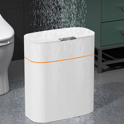 Smart Trash Can With Lid For Bedroom And Living Room Kitchen Storage Box Trash Can Induction Small Car Box Automatic Smart Dustbin Smart Trash Bin - RELUX.STORE