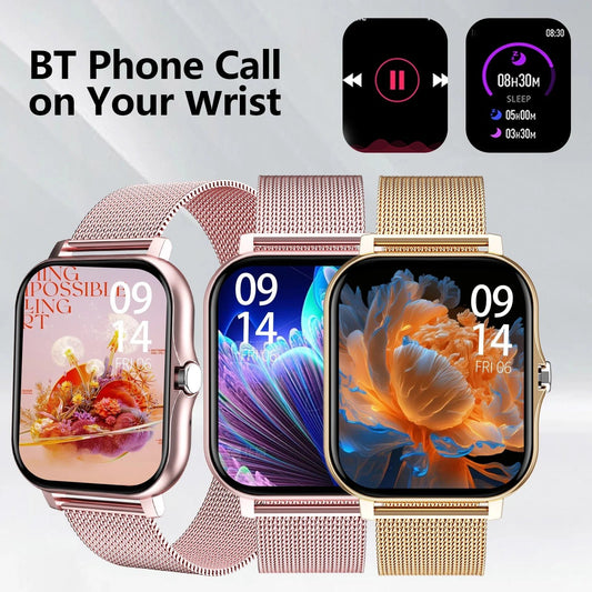 Smart watch wireless calling/dial Sport mode calling reminder and rejection fitness monitoring for iPhone/Andriod - RELUX.STORE