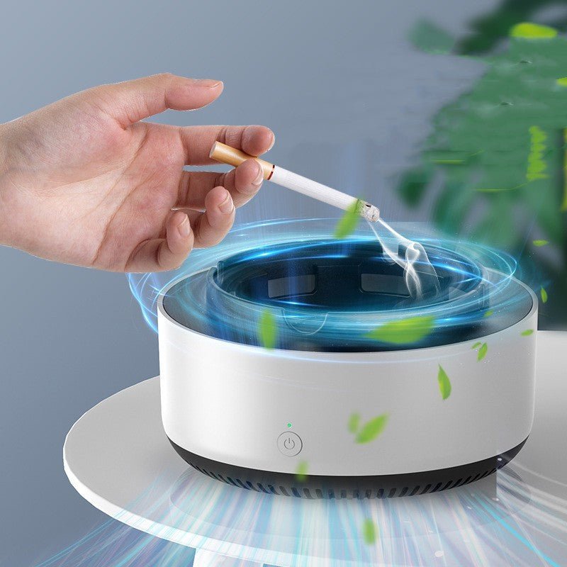 Smoke Removal Air Purification Ashtray Anion Purification Practical Automatic Purifier Ashtray Portable Gadgets For Car Ashtray - RELUX.STORE
