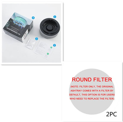 Smoke Removal Air Purification Ashtray Anion Purification Practical Automatic Purifier Ashtray Portable Gadgets For Car Ashtray - RELUX.STORE
