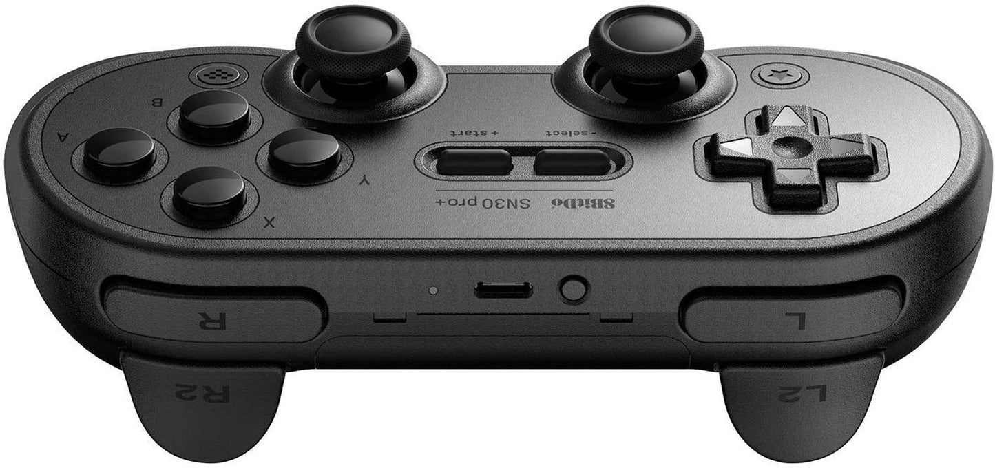 SN30 Pro+ Wireless Bluetooth Controller – Compatible with Switch, PC, Mac, Android, Steam & Raspberry Pi (Black Edition) - RELUX.STORE