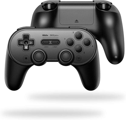 SN30 Pro+ Wireless Bluetooth Controller – Compatible with Switch, PC, Mac, Android, Steam & Raspberry Pi (Black Edition) - RELUX.STORE