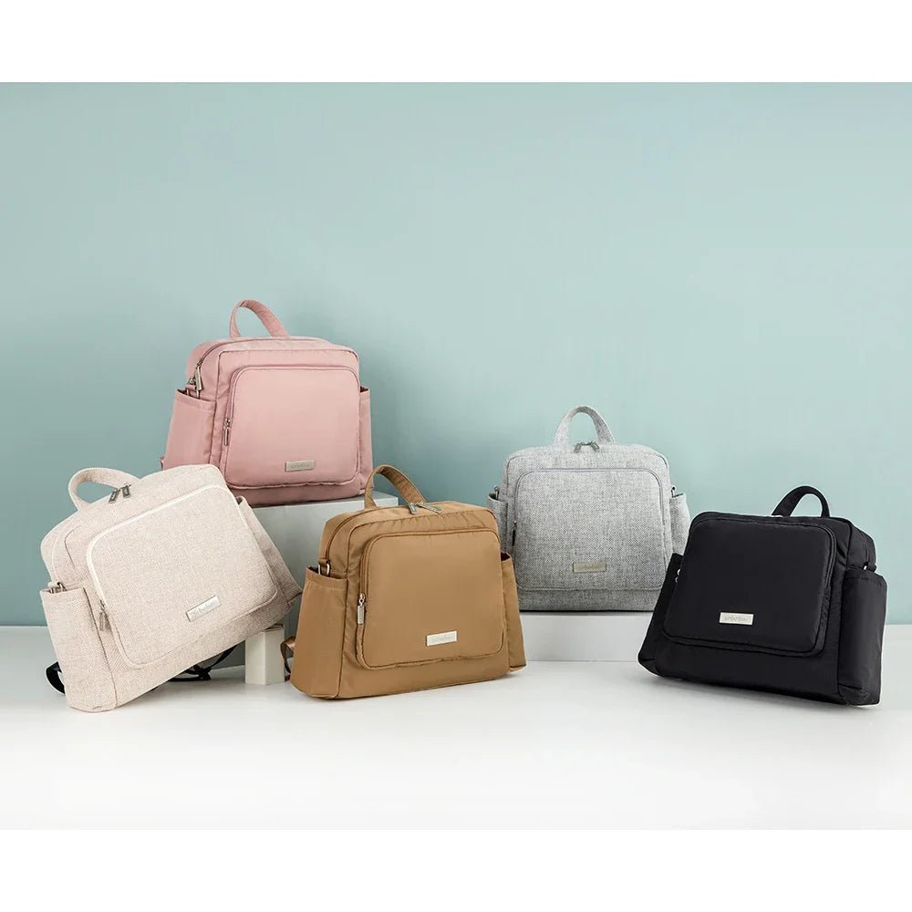 Soboba 2023 New Diaper Bags for Mother Waterproof Large Capacity Solid Polyester Diaper Backpacks Travel Bag for Newborn Baby - RELUX.STORE