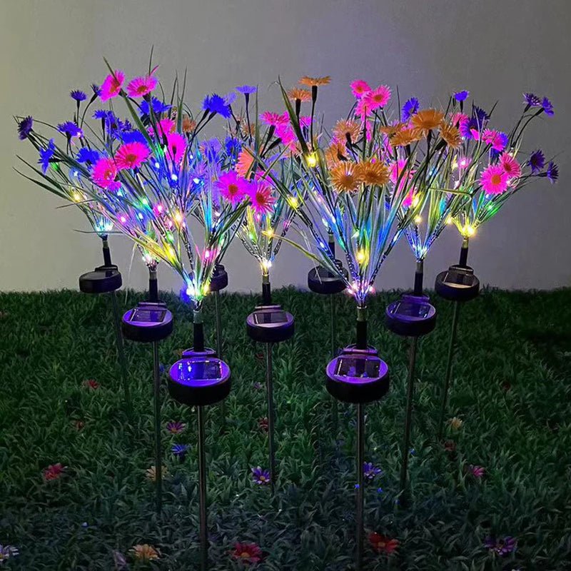 🌸 "Solar Garden Lights LED Flower Stakes – Waterproof Outdoor Decorative Lamps for Yard, Pathway & Patio | Auto On/Off, Energy - Saving Landscape Lighting" - RELUX.STORE
