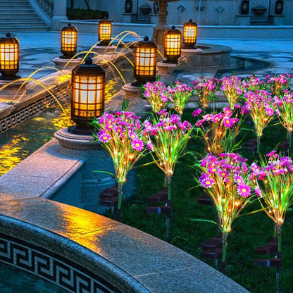 🌸 "Solar Garden Lights LED Flower Stakes – Waterproof Outdoor Decorative Lamps for Yard, Pathway & Patio | Auto On/Off, Energy - Saving Landscape Lighting" - RELUX.STORE