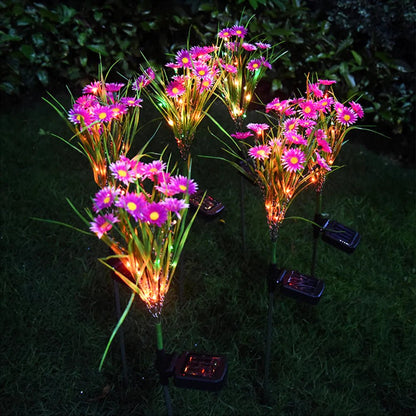 🌸 "Solar Garden Lights LED Flower Stakes – Waterproof Outdoor Decorative Lamps for Yard, Pathway & Patio | Auto On/Off, Energy - Saving Landscape Lighting" - RELUX.STORE