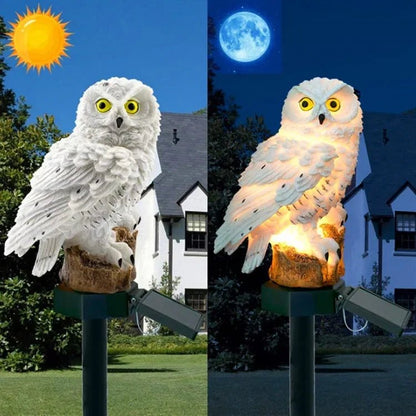 "Solar Lamp Owl – Solar - Powered LED Garden Light, Outdoor Waterproof Animal Decoration for Yard, Patio & Garden" - RELUX.STORE