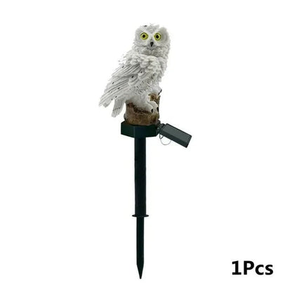 "Solar Lamp Owl – Solar - Powered LED Garden Light, Outdoor Waterproof Animal Decoration for Yard, Patio & Garden" - RELUX.STORE