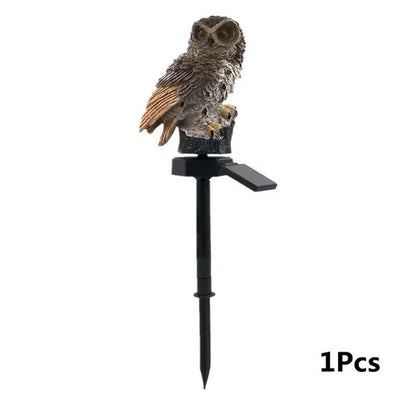 "Solar Lamp Owl – Solar - Powered LED Garden Light, Outdoor Waterproof Animal Decoration for Yard, Patio & Garden" - RELUX.STORE