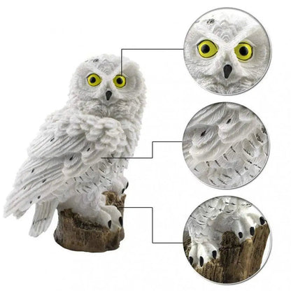 "Solar Lamp Owl – Solar - Powered LED Garden Light, Outdoor Waterproof Animal Decoration for Yard, Patio & Garden" - RELUX.STORE