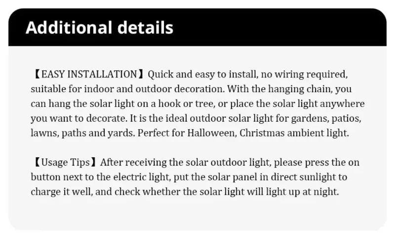 "Solar Lantern Outdoor – Waterproof Hanging Solar Lights for Yard, Garden & Patio, Decorative Outdoor LED Lanterns" - RELUX.STORE