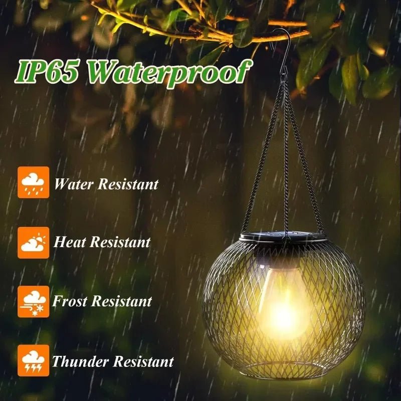 "Solar Lantern Outdoor – Waterproof Hanging Solar Lights for Yard, Garden & Patio, Decorative Outdoor LED Lanterns" - RELUX.STORE