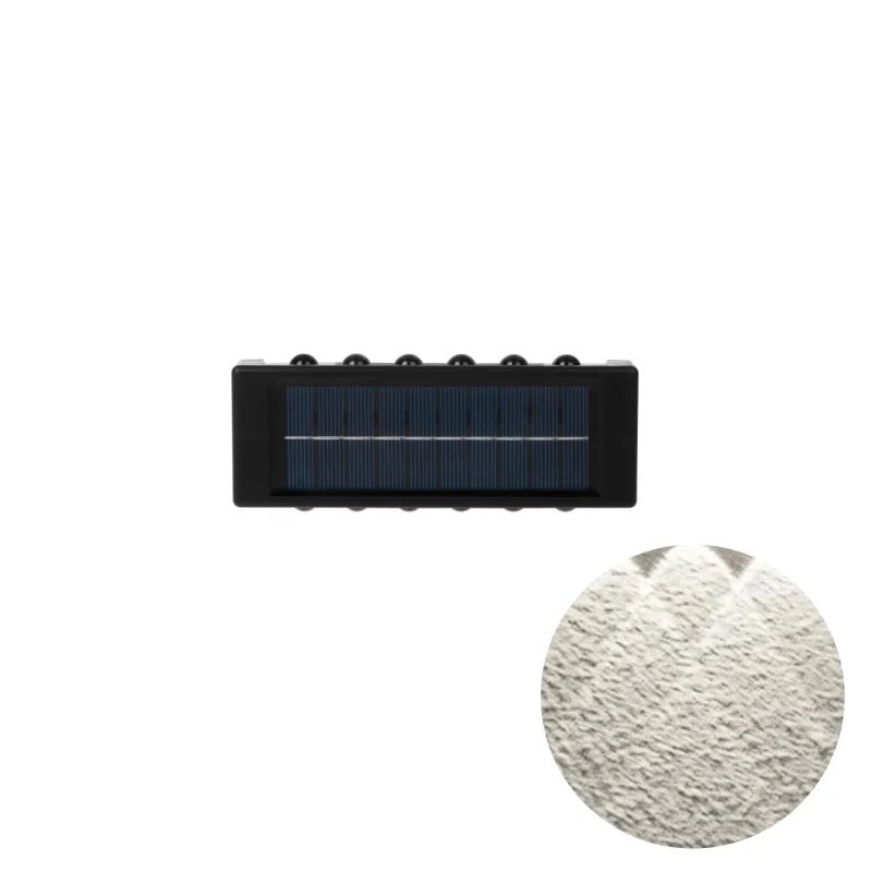 “Solar LED Wall Light – 2/4/6/8/10/12 LEDs Outdoor Wall Lamp for Garden, Patio & Ambient Lighting” - RELUX.STORE