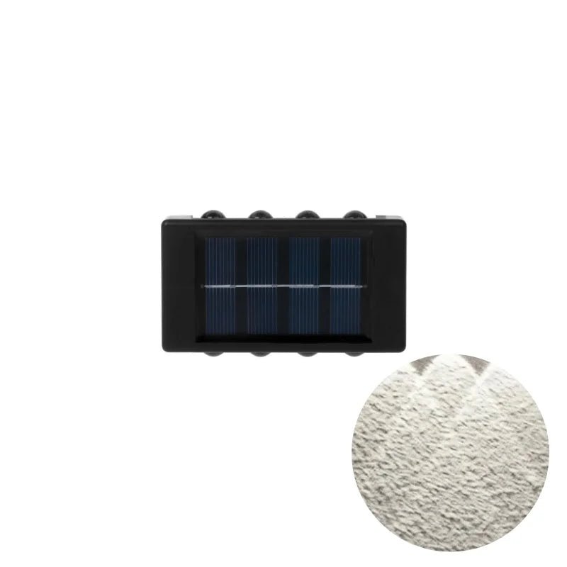 “Solar LED Wall Light – 2/4/6/8/10/12 LEDs Outdoor Wall Lamp for Garden, Patio & Ambient Lighting” - RELUX.STORE