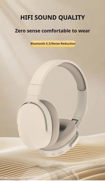 Sony P2961 Bluetooth 5.3 Wireless Headphones – Foldable Gaming Headset with HiFi Bass & Built - in Mic - RELUX.STORE