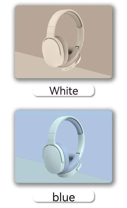 Sony P2961 Bluetooth 5.3 Wireless Headphones – Foldable Gaming Headset with HiFi Bass & Built - in Mic - RELUX.STORE